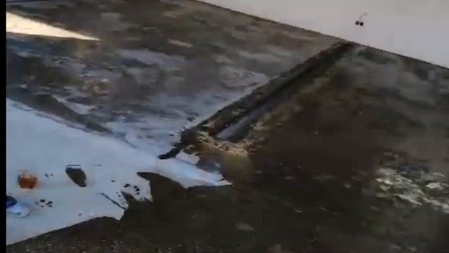Полиуретановое  флокированное  покрытие. г. Судак.