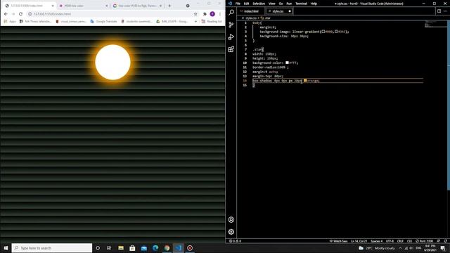 HTML& CSS ანიმაცია смотреть онлайн