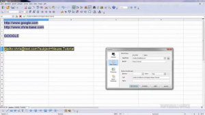 Hyperlinks zu Webseiten, Dateien und Emailprogramm (OpenOffice Calc)