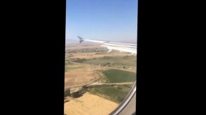 Ереван. Армения. Посадка в аэропорту Звартноц