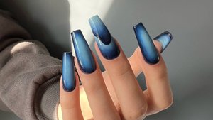 Наращивание на гелевые типсы под кутикулу. Эксперимент #1. Круговой градиент