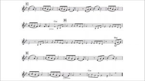 French Horn Play-Along - Song from a Secret Garden - with sheet music