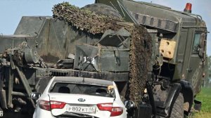 Украина наступает на Курск: сгорела колонна российской техники и военный