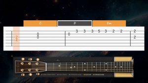 Eminem - Mockingbird - EASY Guitar tutorial (TAB AND CHORDS)