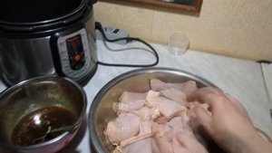 Куриные окорочка в мультиварке. Chicken legs in multivarka.