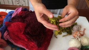 FELTING & ВАЛЯНИЕ: Обзор материалов для валяния. Шелковые платочки и коконы.