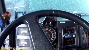 Холодный запуск Даф -45 в - 25 с . Подогрева двигателя 220 вольт.