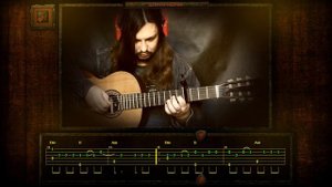 (Максим Леонидов) Девочка виденье на гитаре | guitar cover + tabs | fingerstyle