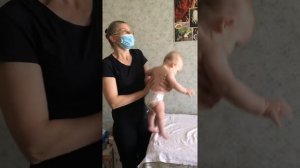 ПРИМЕРНЫЙ КОМПЛЕКС УПРАЖНЕНИЙ ДЛЯ РЕБЁНКА 5 - 8 МЕСЯЦЕВ. Мария Ерж.