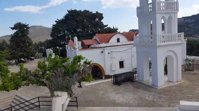 Монастырь богородицы Цамбики на острове Родос(4) смотреть онлайн