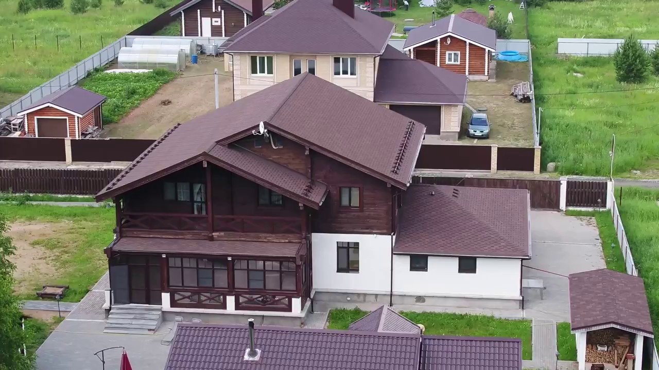 Дома, построенные компанией "Вятский Терем" по всей России