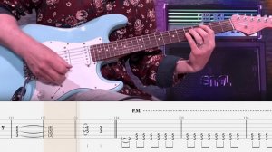 Как играть на гитаре Highway Star - Deep Purple с табулатурами
