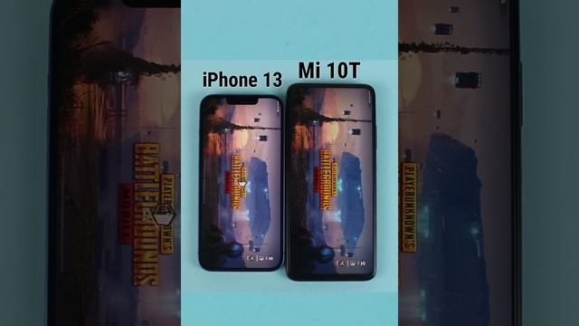 iPhone 13 vs Mi 10T PUBG TEST? A15 Bionic vs Snapdragon 865 Pubg