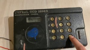 Cyfral CCD 2094/0. Первый запуск