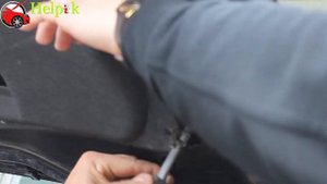 Установка упоров капота (амортизаторов) на Toyota Venza / Тойота Венза (www.upora.net)