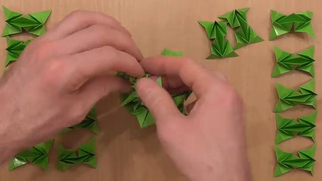 Кусудама шар оригами, Kusudama origami ball