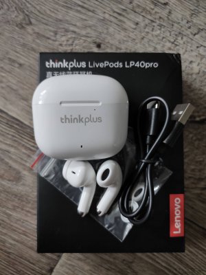 Lenovo LivePods 40pro (белые)