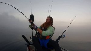 Offshore Kayak Fishing for MONSTER FISH in Navarre, FL