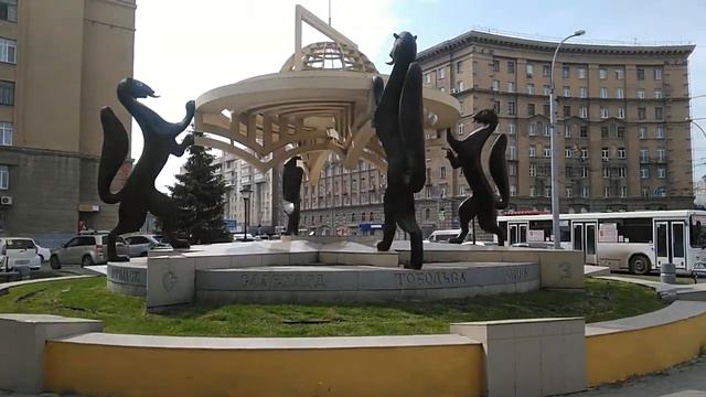 Как выглядит центр  Новосибирска//Новосибирск 5