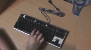 ИГРОВАЯ МЕХАНИЧЕСКАЯ КЛАВИАТУРА С ПОДСВЕТКОЙ ЗА 2700