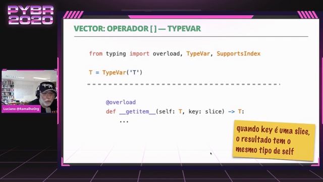 Protocolos: duck-typing estático FTW - Luciano Ramalho [PyBR2020] смотреть онлайн
