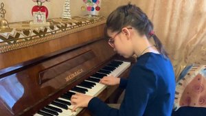 SOFT MOZART Winter Recital 2019-2020 Anna (11).  В.Моцарт-Дж.Шаум "Карнавал в Вене"