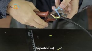 Монтаж греющего кабеля