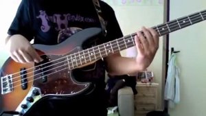 bass cover : It's a man world - James brown