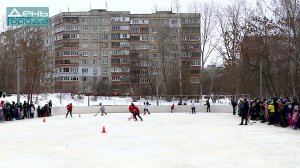 16.01.2023 В минувшие выходные на улице Усилова,6 состоялось открытие катка