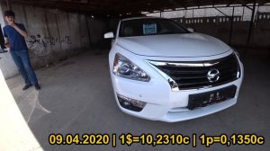 Авторынок Душанбе на 9-апреля 2020 года