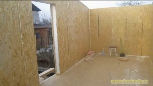 Строительство дома из СИП панелей [Волгоград] (4 - день)