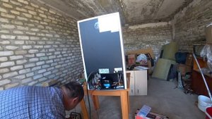 Холодильник для кемпинга,замена компрессора 220-12вольт!!!