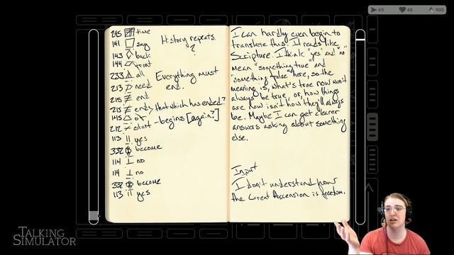 Talking Simulator — Sethian смотреть онлайн