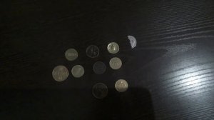 вся моя коллекция монеток из магнит