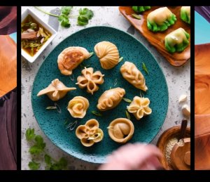 10 видов лепки пельменей,вареников.