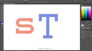 Create Interlocking Letter Logos with Illustrator