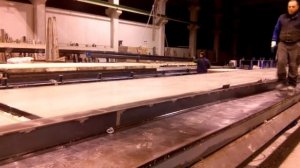 Tilting table for production of precast wall panels