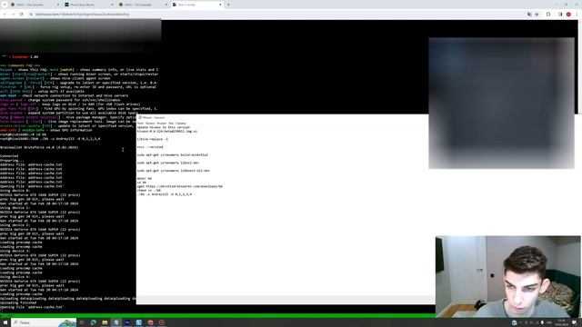 Майнинг биткоин кошельков в Hive OS! Добываем кошельки на GPU