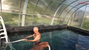 Как я чищу бассейн.