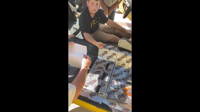 68 Camaro floor board prep and Kilmat install смотреть онлайн