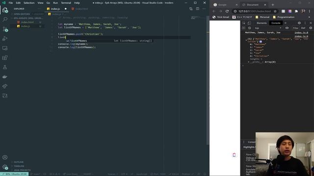 JavaScript For Beginners #6 - Arrays