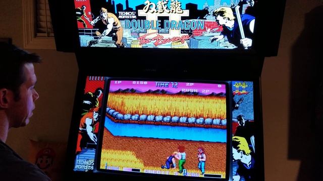Double Dragon II: The Revenge Arcade Cabinet MAME Playthrough w/ Hypermarquee смотреть онлайн