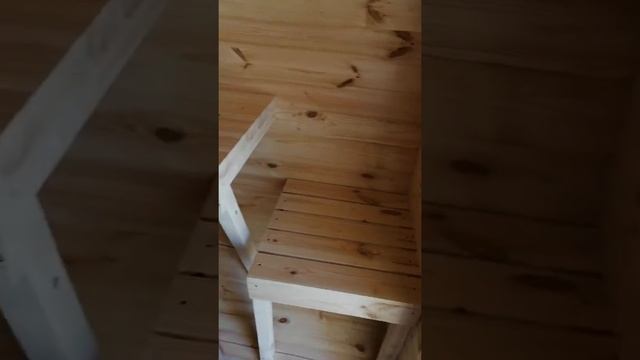 Обзор Бани Бочки 4 метра с козырьком. смотреть онлайн