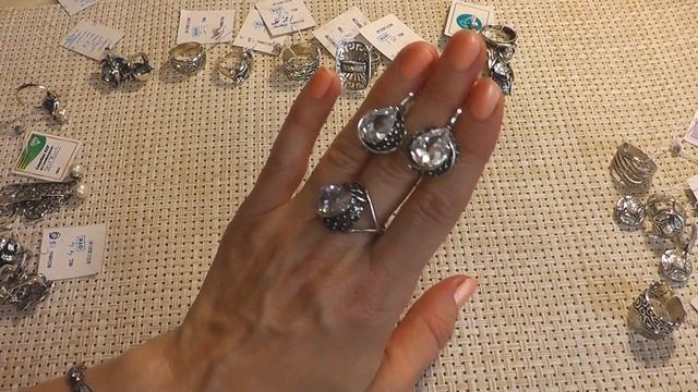 БЕСКАМЕНКА,СЕРЕБРО 925 ( КОМПЛЕКТЫ , СЕРЬГИ , КОЛЬЦА)