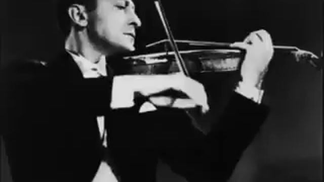 Jascha Heifetz plays the Korngold Violin Concerto, second movement. (Live performance) 2/3 смотреть онлайн
