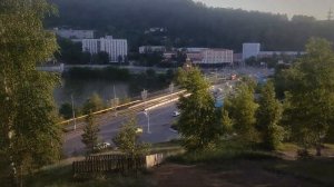 #Златоуст. Первое знакомство или прогулка по набережной и подъём на гору Косотур.