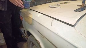 РЕСТАВРАЦИЯ ВАЗ 2106! Шпатлевка перед покраской авто!