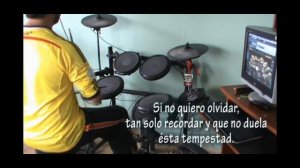 "Sin Saber Nadar" (Drums Cover - Tete Novoa)