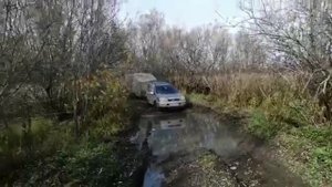 x-trail по грязи