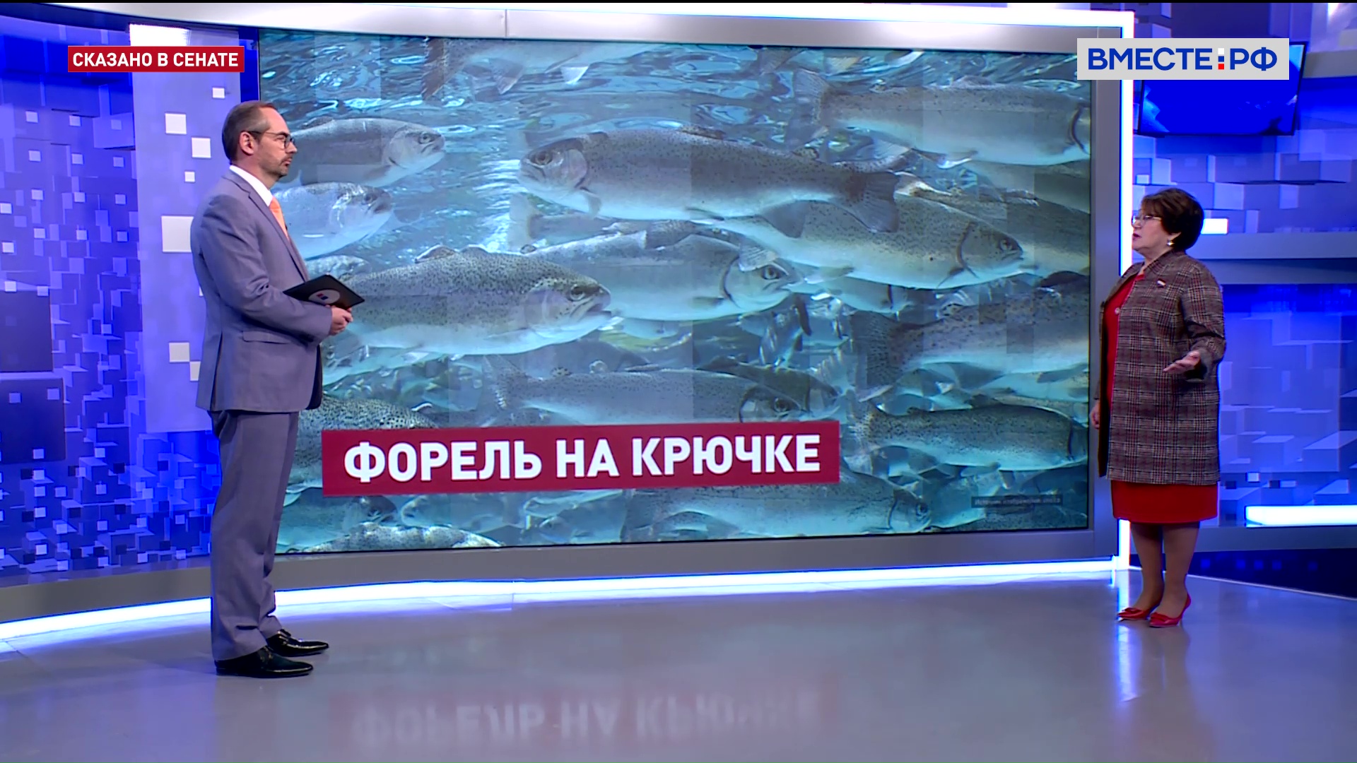 Помощь предприятиям, выращивающим рыбу. Людмила Талабаева. Сказано в Сенате